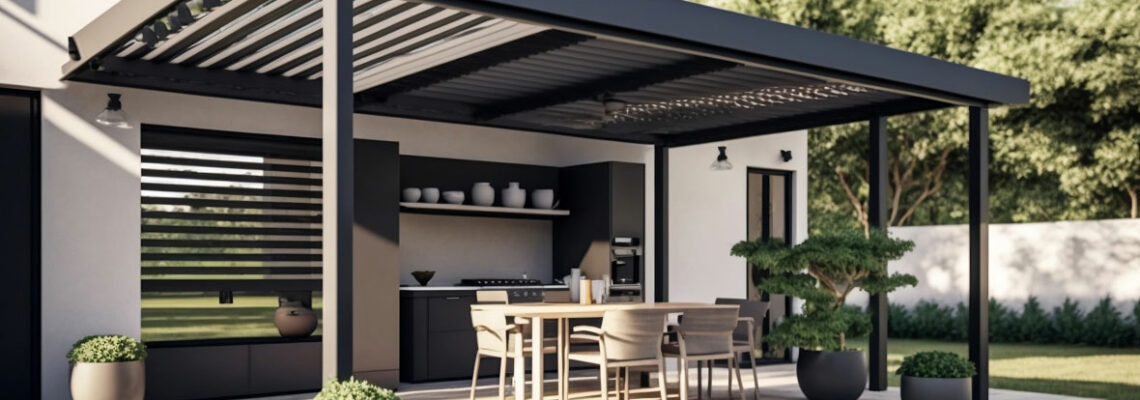 Les pergolas en aluminium