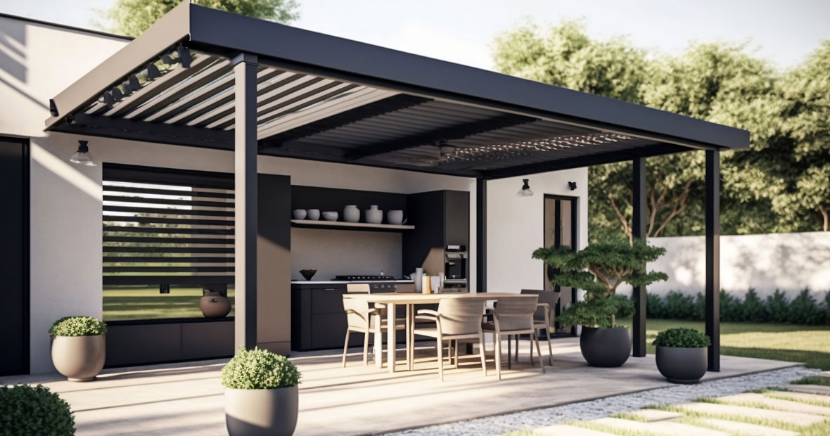 Les pergolas en aluminium
